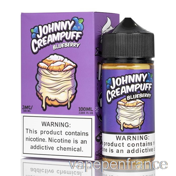 Myrtille - Johnny Creampuff - 100 Ml 6 Mg Stylo Vape